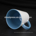 12oz ceramic cone blank inner rim mug